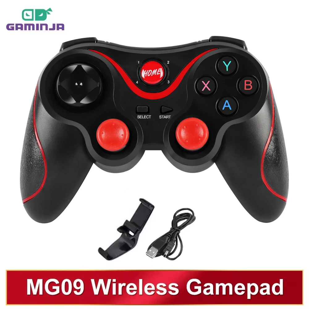 Pc Gaming Xbox Controller - GAMINJA Drahtloses Bluetooth-Gamepad, PC-Spiel-Controller, Gaming-Joystick für