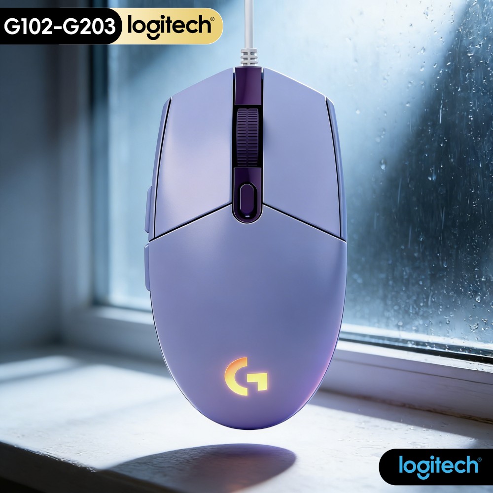 Logitech Mouse G203 - G102 Logitech G203 RGB Gaming-Maus, Prodigy-Serie,