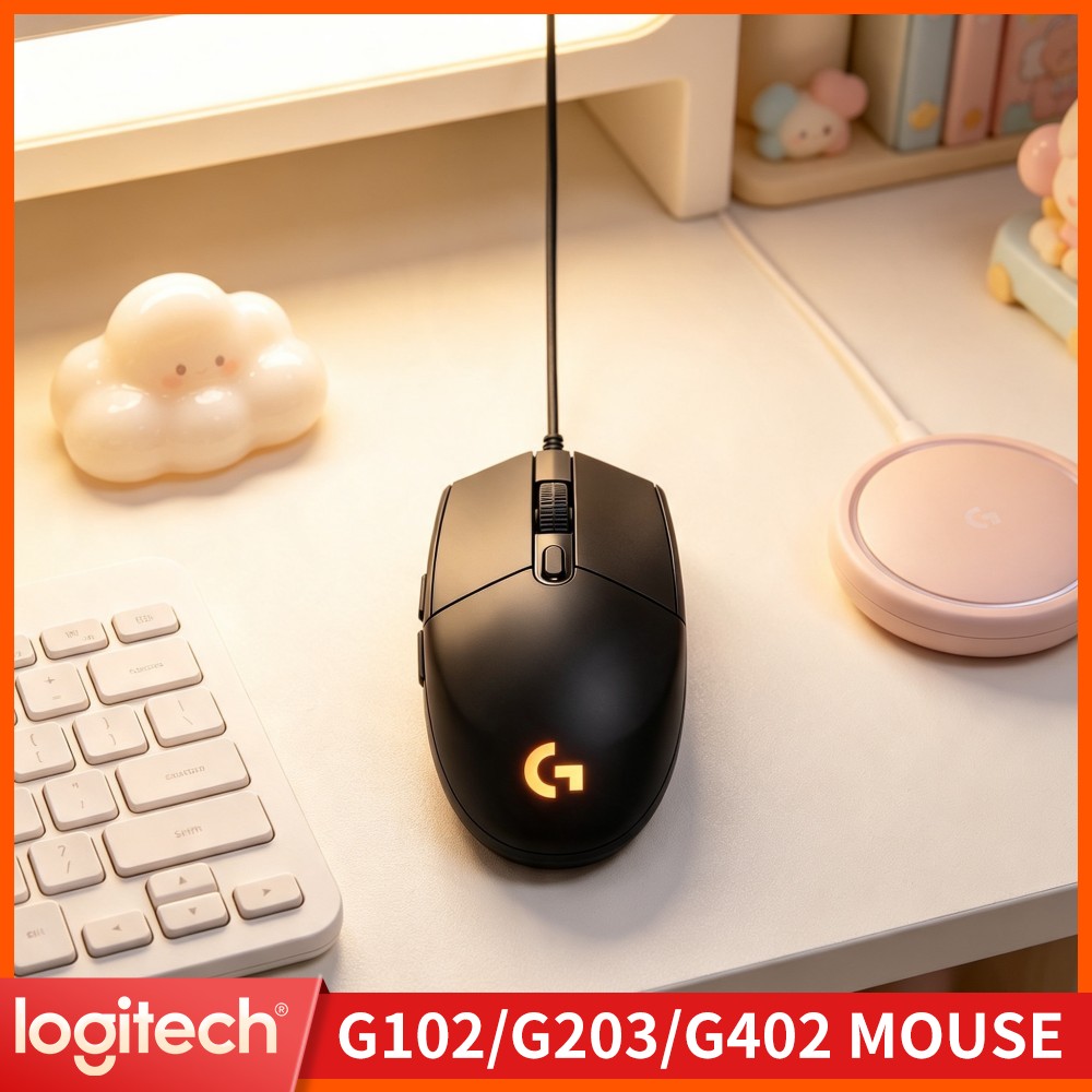 Logitech Mouse G203 - Logitech G203 Kabelgebundene Gaming-Maus Robuste Außenhülle