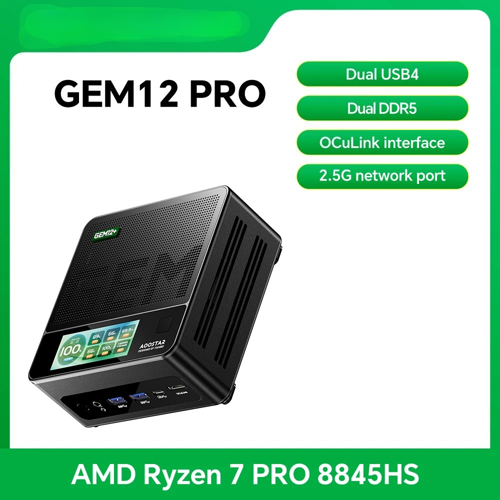 Pc Gaming Ddr5 - GEM12 Pro Mini-PC Ryzen 7 PRO