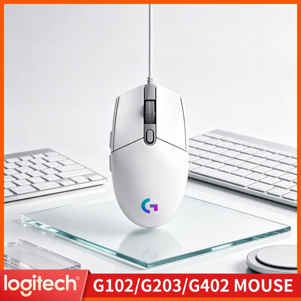 Logitech Mouse G203 - Logitech G203 Kabelgebundene Gaming-Maus Sechs Funktionstasten