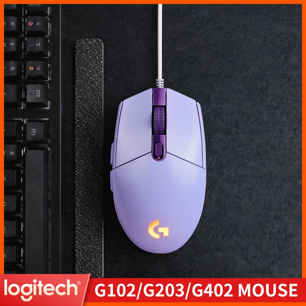 Logitech Mouse G203 - Logitech G203 Kabelgebundene Gaming-Maus Komfortables Handgefühl