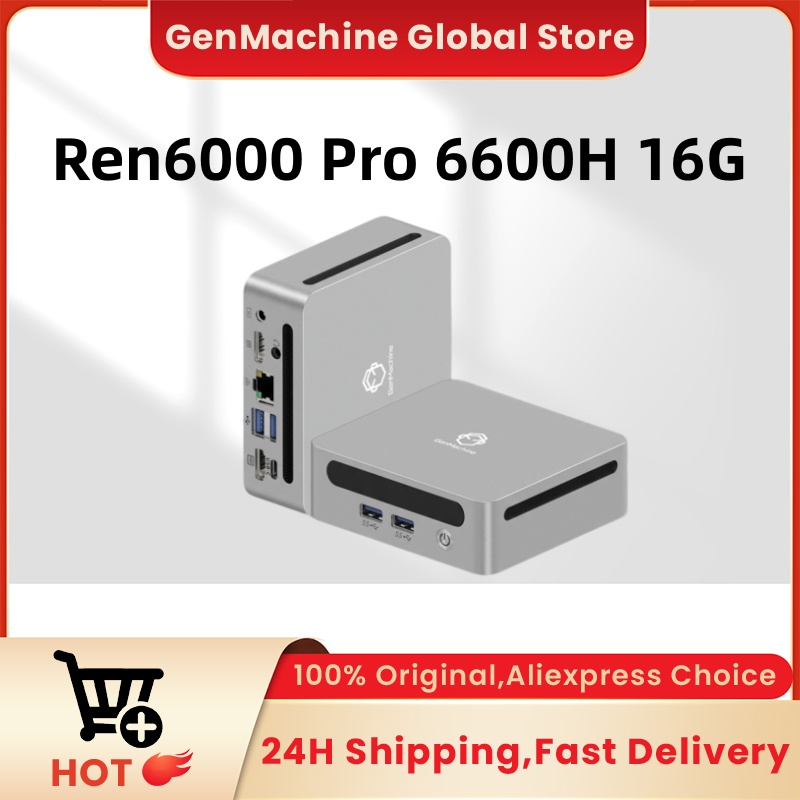 Pc Gaming Ddr5 - GenMachine AMD Ryzen 5 6600H Mini-PC
