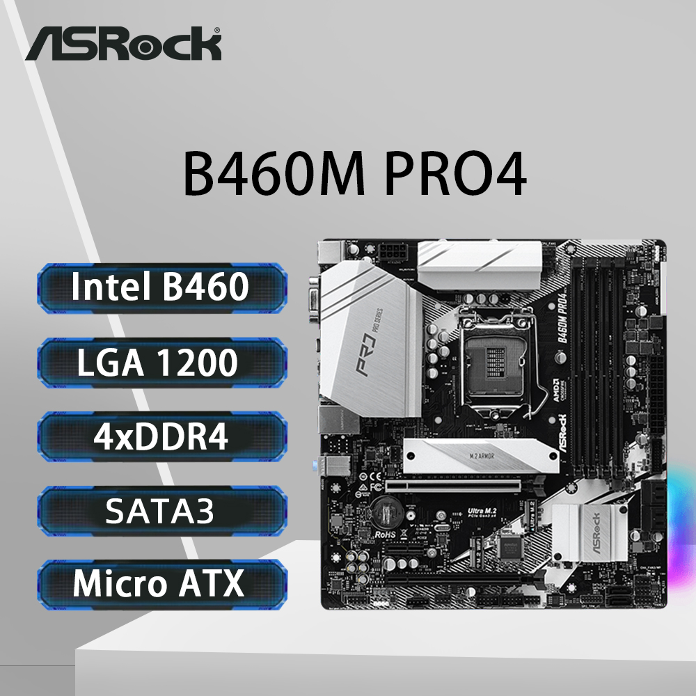 ASRock B460M PRO4 Motherboard  – Intel Cpu Core I5 Bewertung und Preis