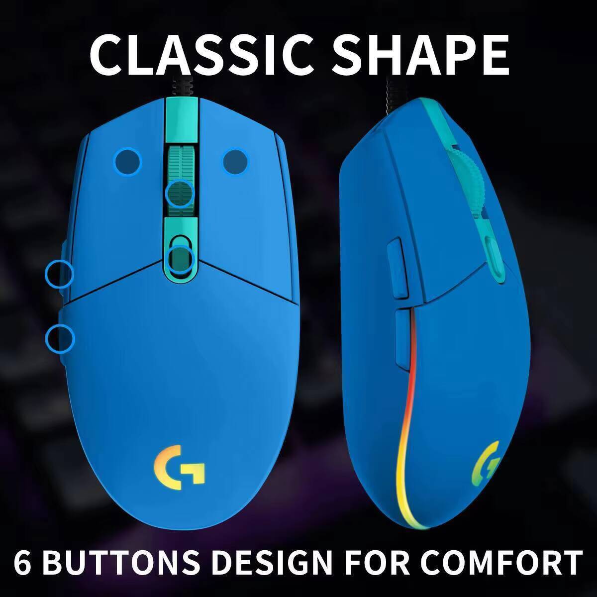 Logitech G203 LIGHTSYNC Gaming – Logitech Mouse G203 Bewertung und Preis
