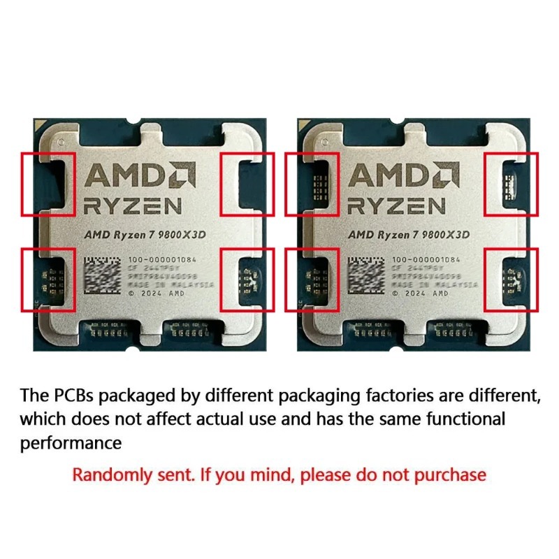 AMD Ryzen 7 9800X3D PC-Prozess – Pc Gaming Ddr5 Bewertung und Preis
