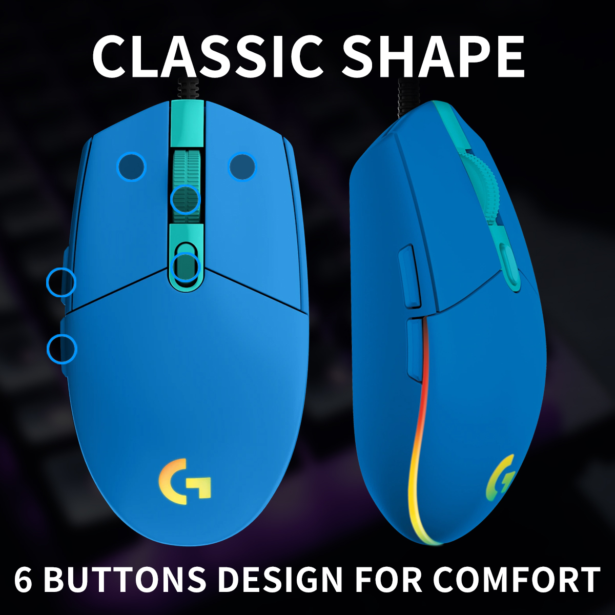 Logitech G203 kabelgebundene G – Logitech Mouse G203 Bewertung und Preis