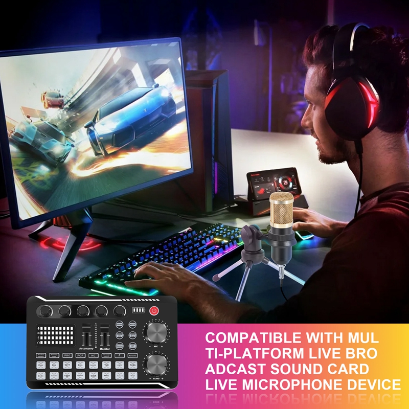 F998 Soundkarten-Set, BM-800 M – Pc Gaming Kit Bewertung und Preis