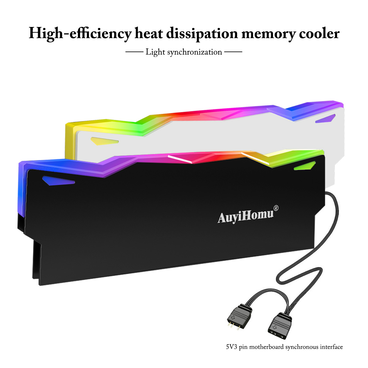 AuyiHomu RGB-Kühlkörper, 5V 3- – Pc Gaming Ddr5 Bewertung und Preis