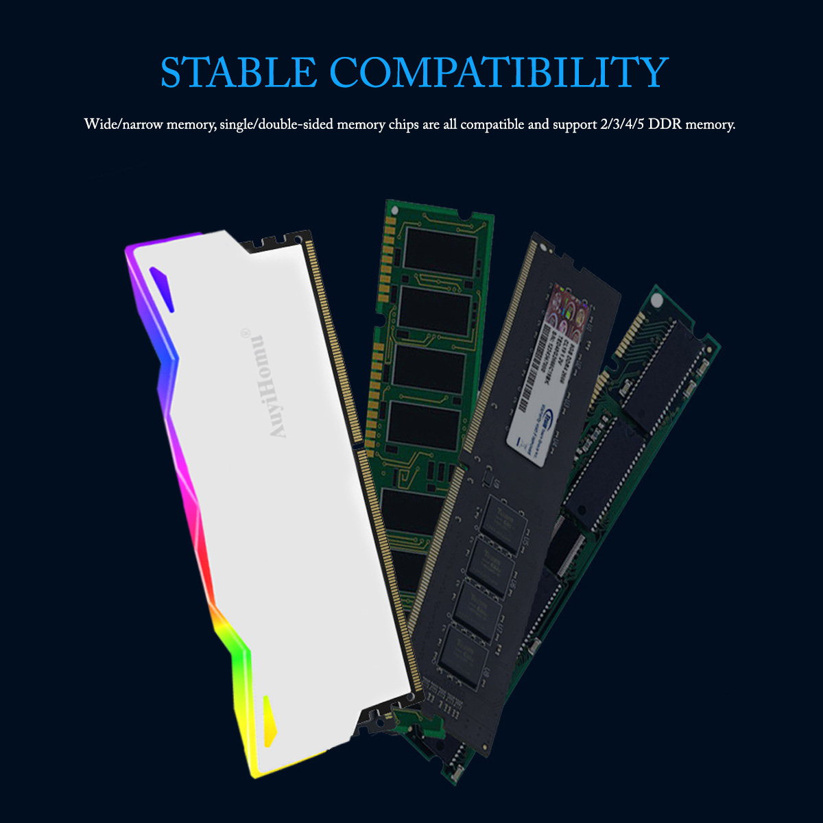 AuyiHomu RGB-Kühlkörper, 5V 3- – Pc Gaming Ddr5 Bewertung und Preis